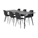 Matgrupp Venture Home Salt med 6 Pop Stolar