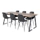 Matgrupp Venture Home Jane med 6 Pop Stolar