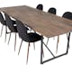 Matgrupp Venture Home Peo med 6 Pobbie Stolar Polyestertyg