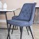 Matgrupp Venture Home Estelle 140 med 4 Vera Stolar PolyEstelletyg