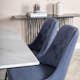 Matgrupp Venture Home Estelle 140 med 4 Vera Stolar PolyEstelletyg