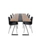 Matgrupp Venture Home Jane med 6 Ardi Stolar