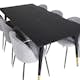 Matgrupp Venture Home Disa med 6 Wrigley Stolar
