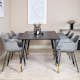Matgrupp Venture Home Dipp med 6 Comfort Stolar