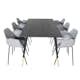 Matgrupp Venture Home Dipp med 6 Comfort Stolar