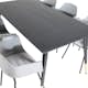 Matgrupp Venture Home Dipp med 6 Comfort Stolar