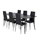 Matgrupp Venture Home Dipp med 6 Slim Stolar