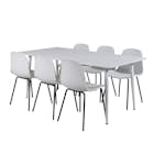 Matgrupp Venture Home Pobbie med 6 Ardi Stolar