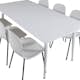 Matgrupp Venture Home Pobbie med 6 Ardi Stolar