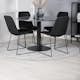 Matgrupp Venture Home Estelle med 4 Muscot Stolar PolyEstelletyg