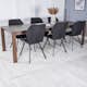 Matgrupp Venture Home Shy med 6 Geneva Matstolar