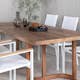 Matgrupp Venture Design Elvira med 6 Telly Matstolar