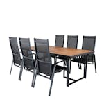 Matgrupp Venture Home King med 6 Curz Matstolar