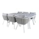 Matgrupp Venture Home Virya 160x90 med 6 Virya Matstolar