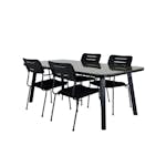 Matgrupp Venture Home Olle med 4 Nime Matstolar