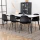 Matgrupp Venture Home Jolie med 6 Ardi Stolar