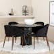 Matgrupp Venture Home Monte Carlo Rund med 4 Archie Stolar