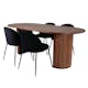 Matgrupp Venture Home Bianca med 4 Wrigley Stolar