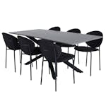 Matgrupp Venture Home Piata med 6 Valor Stolar