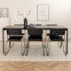 Matgrupp Venture Home Paris matbord och Kungshamn matstol