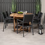 Matgrupp Utomhus Venture Home Kenya 180-240x120 Teak med 6 Levels KarmTrädgårdsstolar