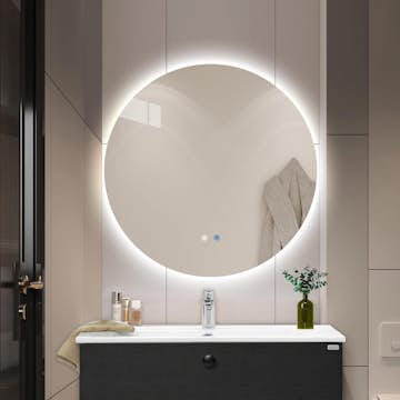 Badrumsspegel 4AQUA Aura 600 mm