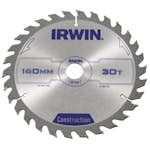 Sågklinga Irwin 160x20/16mm 30t 2,5mm