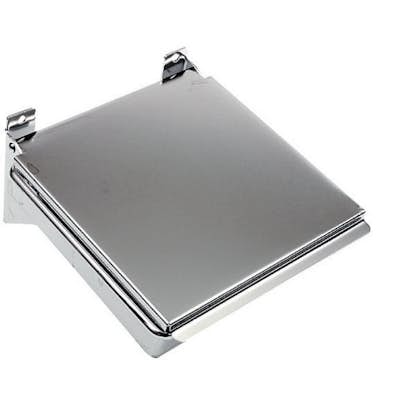 Sanitetspåshållare Habo 175x165 mm Förkromat Stål