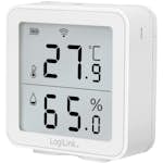 Smart Temp- & luftfuktighetssensor LogiLink Wifi Tuya
