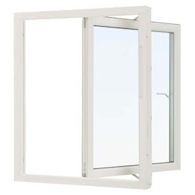 Sideswing Svenska Fönster Aluminiumbeklätt Trä 3-Glas