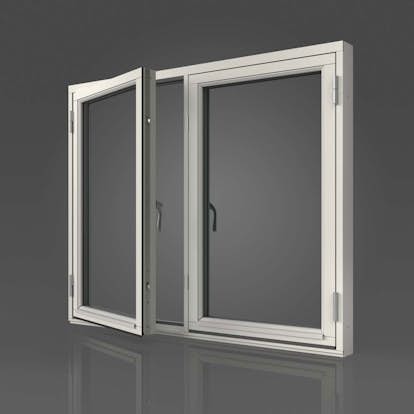 Sidohängt Fönster Elitfönster Original Trä 2-Luft