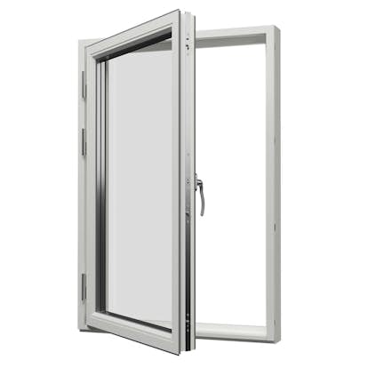 Sidohängt Fönster Svenska Fönster Svanenmärkt Aluminiumbeklätt Trä 3-Glas