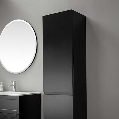 Sidoskåp Bathlife Eufori Svart