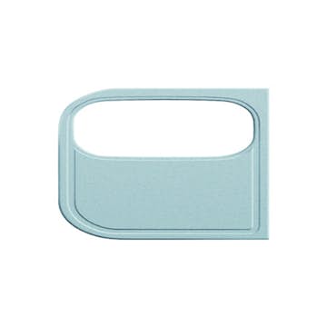 Skärbräda Blanco Grå Plast Höger 430 x 365 mm