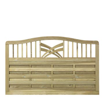 Skärm PLUS Rondo 180x104/112 cm Tryckimpregnerad