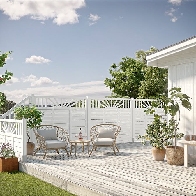 Skärm Rosmarin Vit 2 Jabo