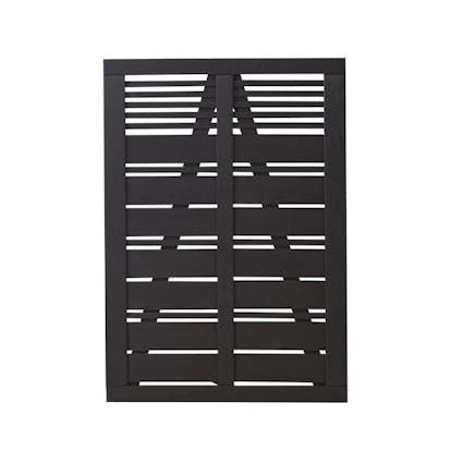 Skärmgrind PLUS Silence 100x140 cm Svart