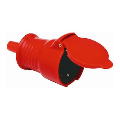 Skarvuttag Malmbergs med Jord och Lock IP44