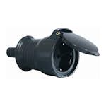 Skarvuttag Malmbergs med Jord och Lock IP44