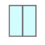 Skjutbart Dörrparti Novoroom Original 2-Delat