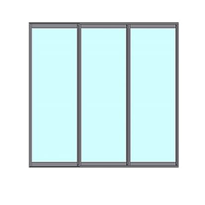 Skjutbart Dörrparti Novoroom Original 3-Delat