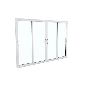 Skjutdörr Landskap Robust Året runt 2+2