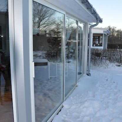 Skjutdörr Landskap Robust Året Runt 3-del