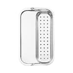 Sköljskål Blanco Rostfritt stål 327 x 202 mm