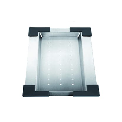 Sköljskål Blanco Rostfritt stål 432 x 176 mm