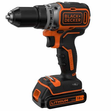Skruvdragare Black+Decker 18V 2x1,5Ah Kitbox