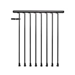 Skyddsräcke Byggera för Spiraltrappa Byggera Royal Colour