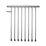 Skyddsräcke Byggera för Spiraltrappa Byggera Royal Zink