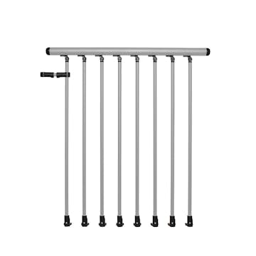 Skyddsräcke Byggera till övervåningen till Fjällberget