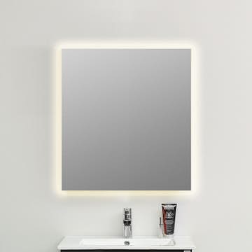 Spegel 4AQUA Luna Utan Ram